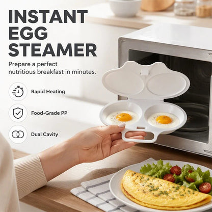 🔥 LAST DAY 50% OFF – Microwave Egg Cooker