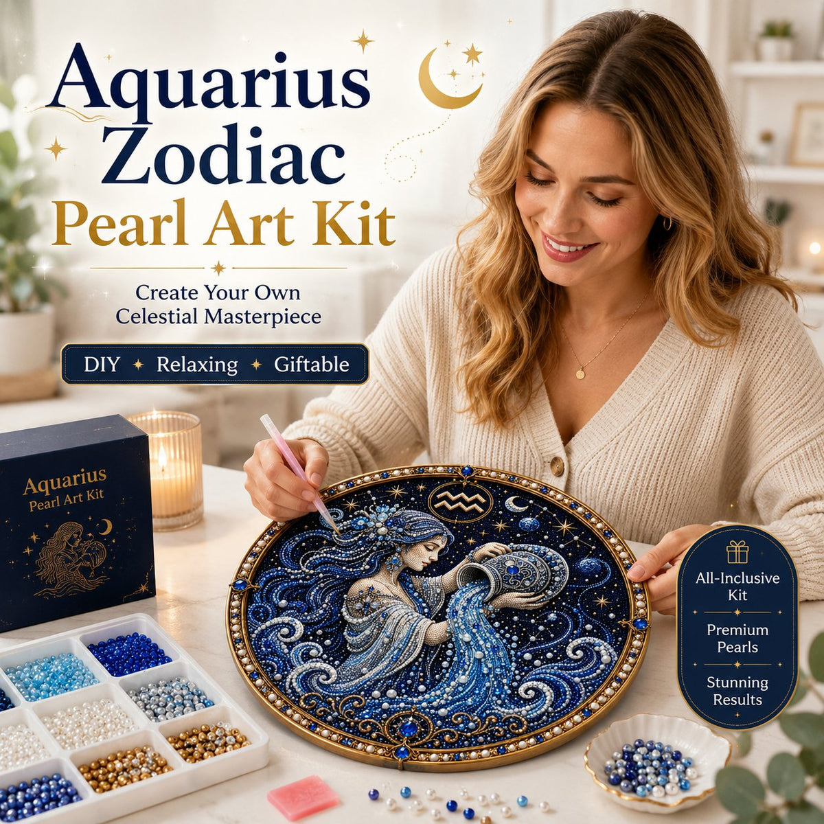 🔥 LAST DAY 49% OFF – 12 Zodiac Signs Art Kit