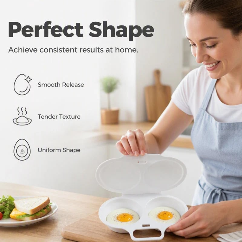 🔥 LAST DAY 50% OFF – Microwave Egg Cooker